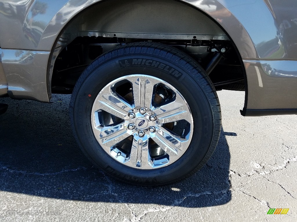 2019 F150 XLT SuperCrew - Stone Gray / Light Camel photo #20