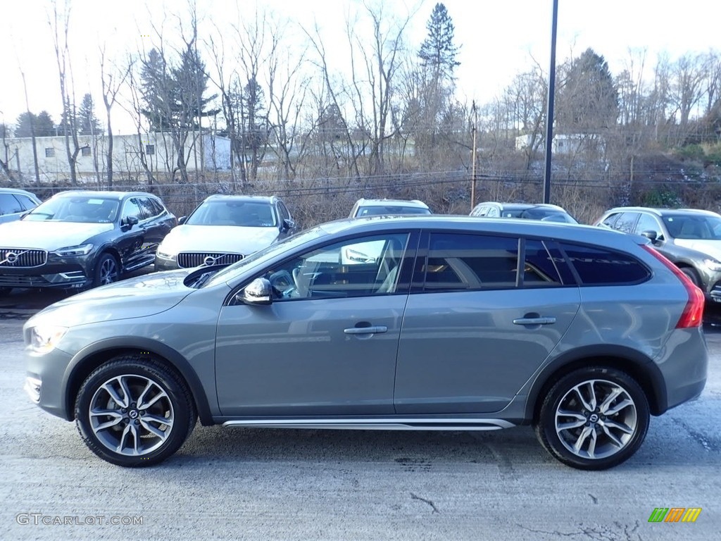 2018 V60 Cross Country T5 AWD - Osmium Grey Metallic / Off Black photo #7