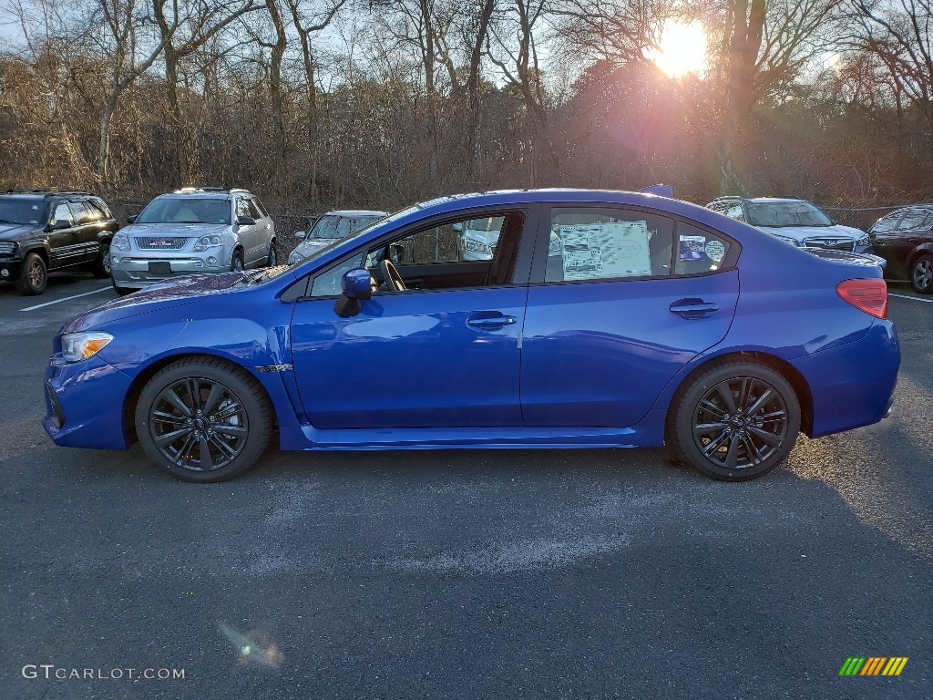 WR Blue Pearl 2019 Subaru WRX Standard WRX Model Exterior Photo #131406003