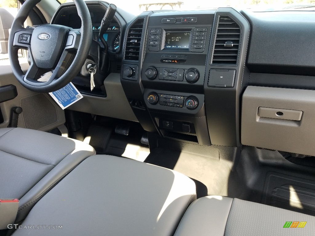 2019 Ford F150 XL Regular Cab Earth Gray Dashboard Photo #131406180
