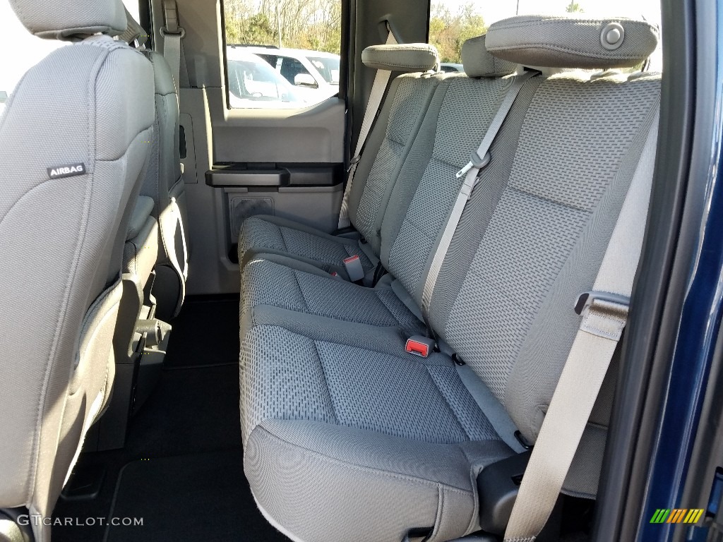 Earth Gray Interior 2019 Ford F150 XLT SuperCab Photo #131406489