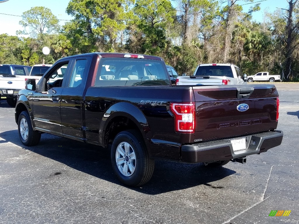 2019 F150 XL SuperCab - Magma Red / Earth Gray photo #3