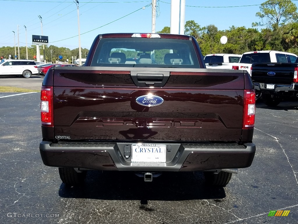 2019 F150 XL SuperCab - Magma Red / Earth Gray photo #4