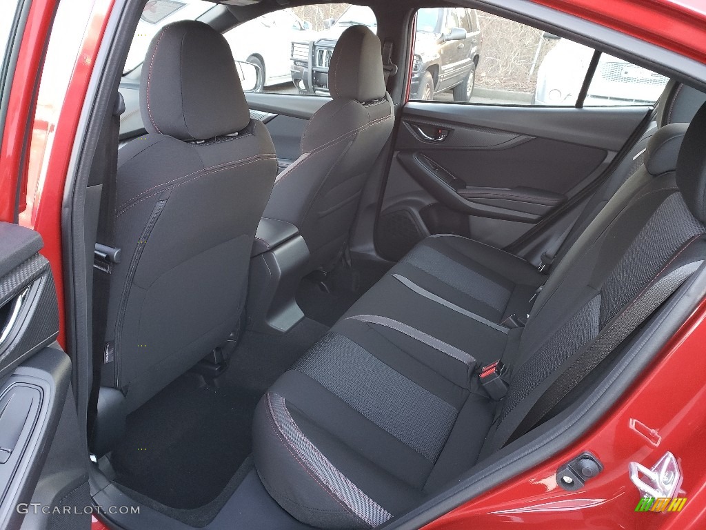 Black Interior 2019 Subaru Impreza 2.0i Sport 4-Door Photo #131407056