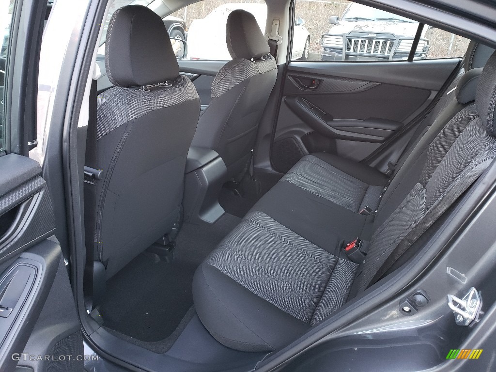 Black Interior 2019 Subaru Impreza 2.0i Premium 4-Door Photo #131407209