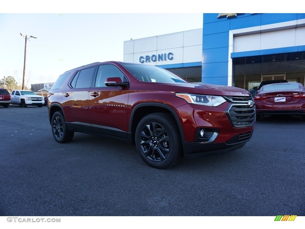 Cajun Red Tintcoat Chevrolet Traverse