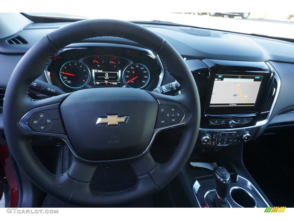 2019 Chevrolet Traverse RS Jet Black Steering Wheel Photo #131407494