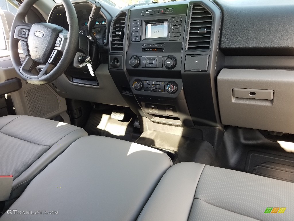 2019 Ford F150 XL Regular Cab Earth Gray Dashboard Photo #131407647