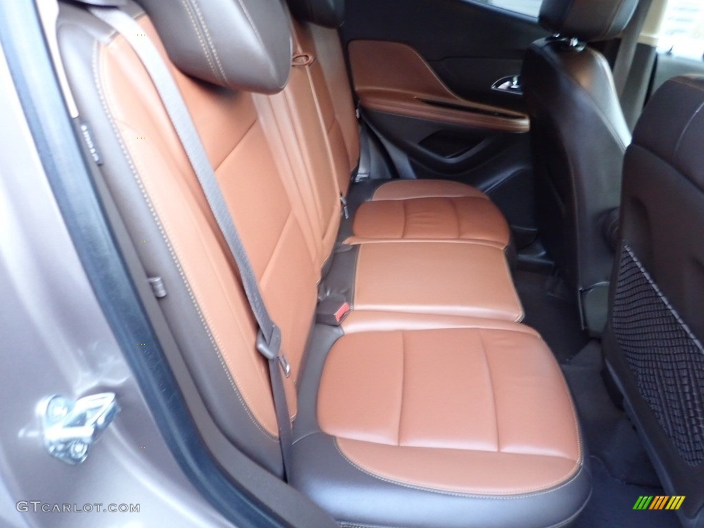 2014 Encore Leather AWD - Deep Espresso Brown Metallic / Saddle photo #15