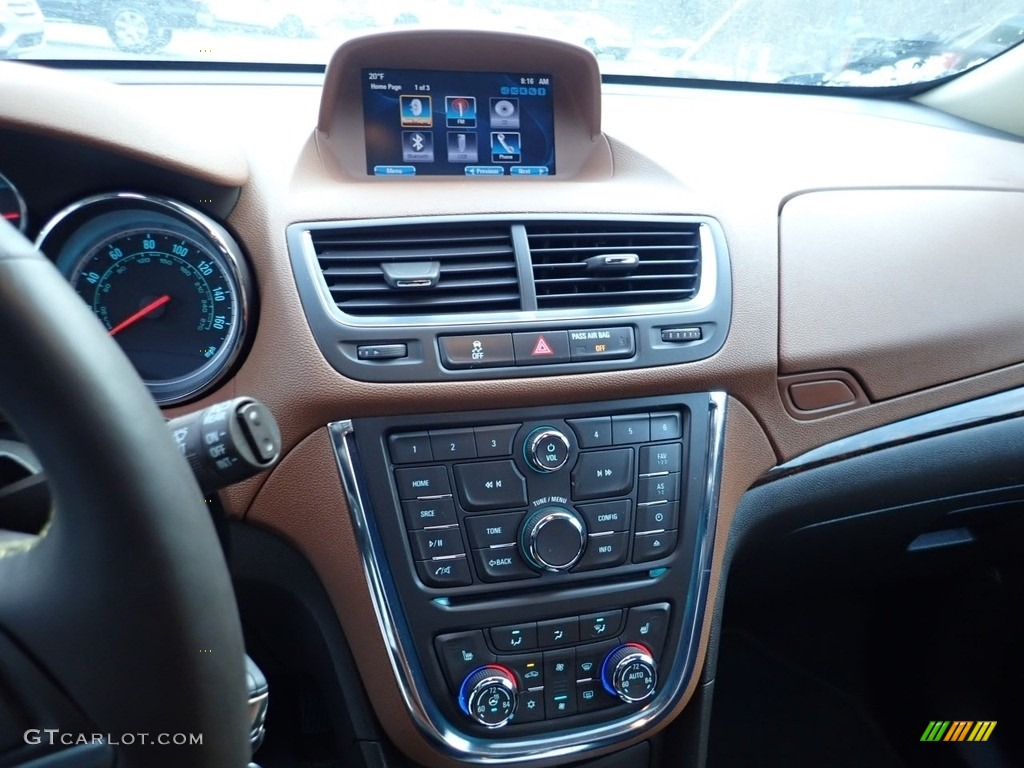2014 Encore Leather AWD - Deep Espresso Brown Metallic / Saddle photo #22