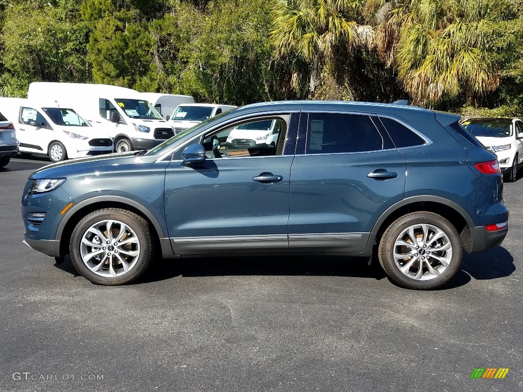 Baltic Sea Green Metallic 2019 Lincoln MKC Select Exterior Photo #131409363