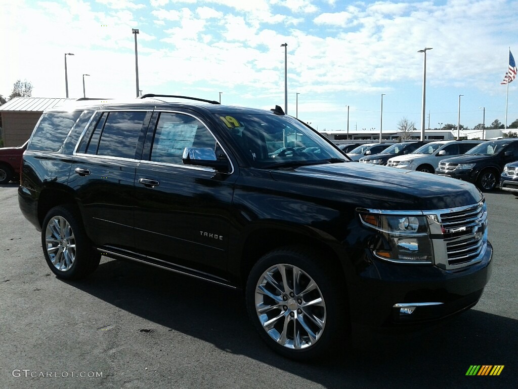 2019 Tahoe Premier 4WD - Black / Jet Black/Mahogany photo #7