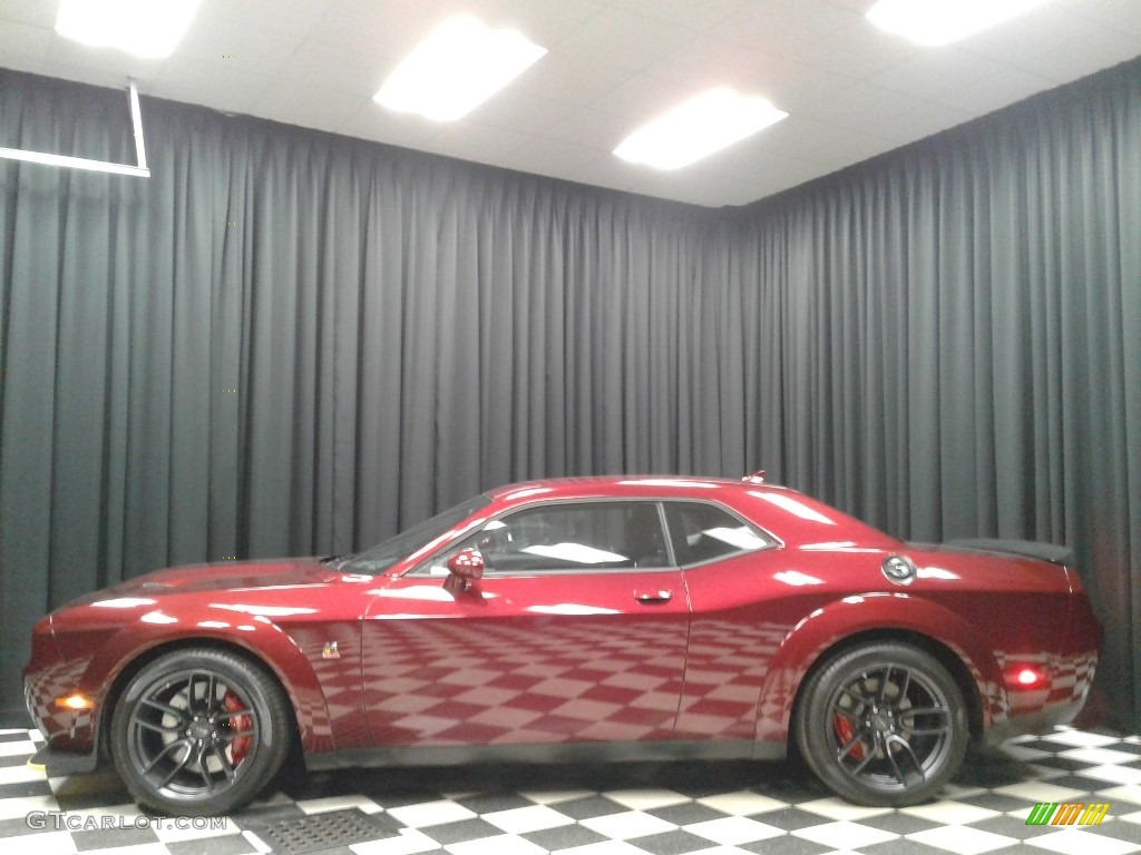 2019 Challenger R/T Scat Pack Widebody - Octane Red Pearl / Black photo #1