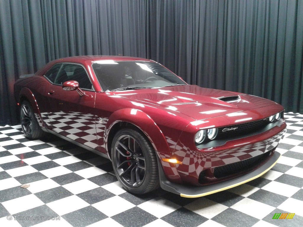 Octane Red Pearl 2019 Dodge Challenger R/T Scat Pack Widebody Exterior Photo #131410932