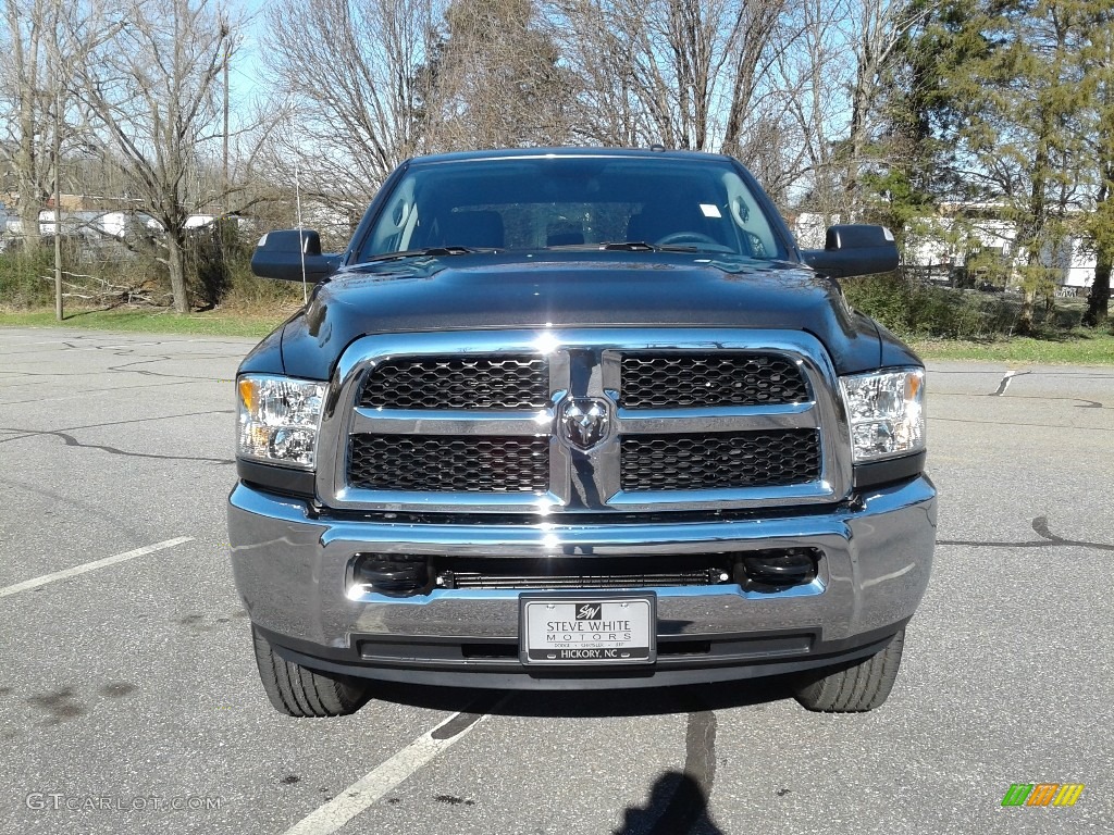 2018 2500 Tradesman Crew Cab 4x4 - Granite Crystal Metallic / Black/Diesel Gray photo #3