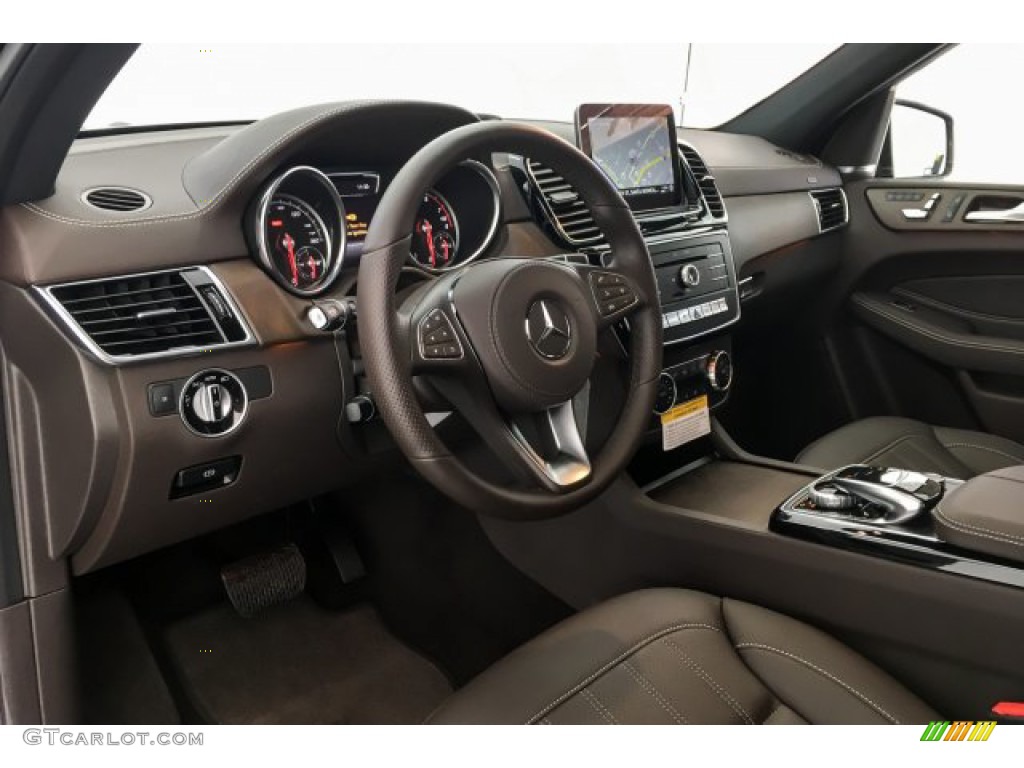 2019 Mercedes-Benz GLS 450 4Matic Espresso Brown Dashboard Photo #131413047