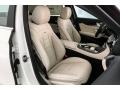 Macchiato Beige/Black Front Seat Photo for 2019 Mercedes-Benz E #131413563