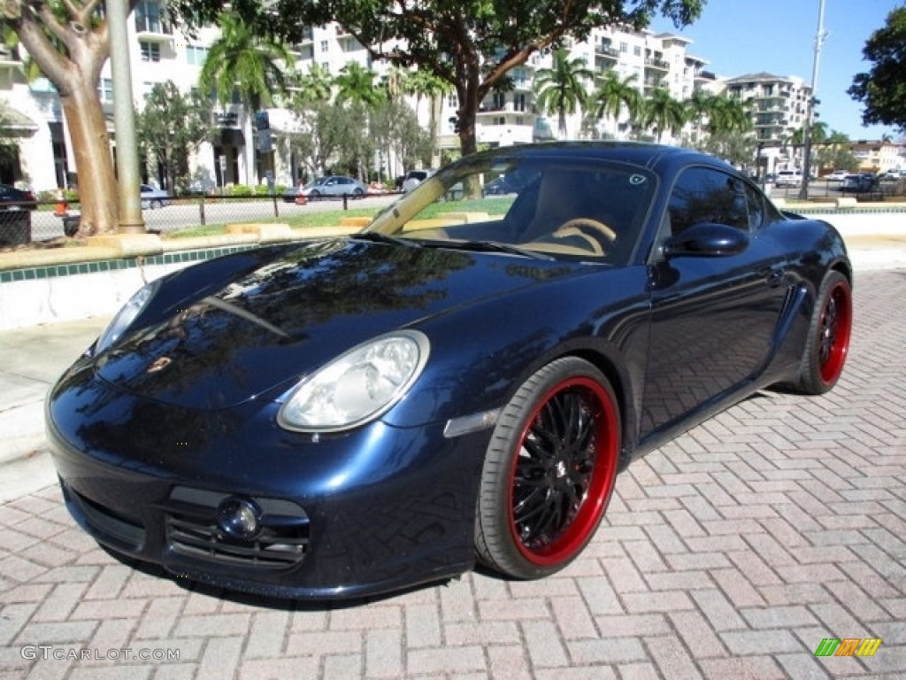 2007 Cayman S - Midnight Blue Metallic / Sand Beige photo #1