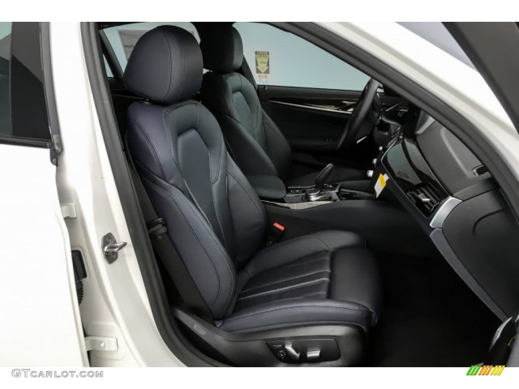 2019 5 Series 540i Sedan - Alpine White / Night Blue photo #5