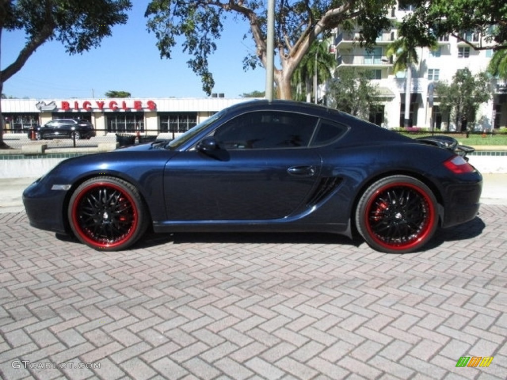 2007 Cayman S - Midnight Blue Metallic / Sand Beige photo #37