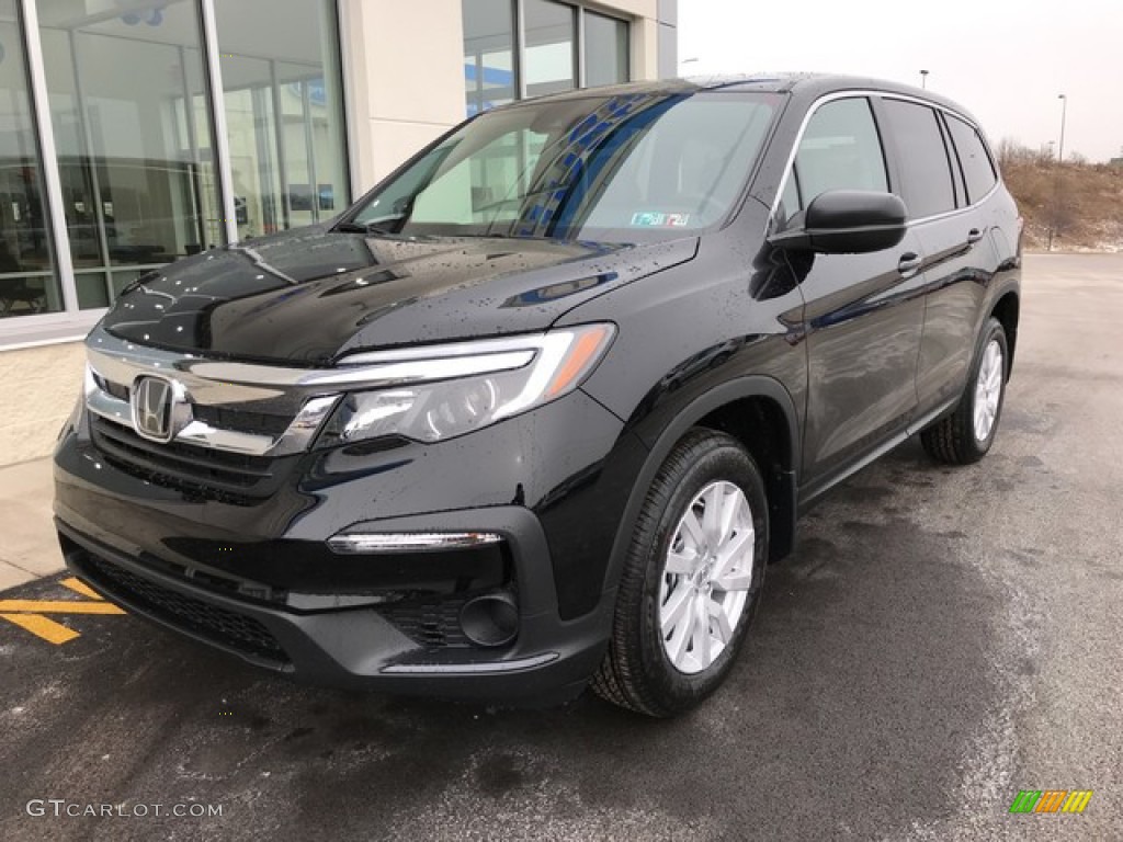 2019 Pilot LX AWD - Crystal Black Pearl / Black photo #3