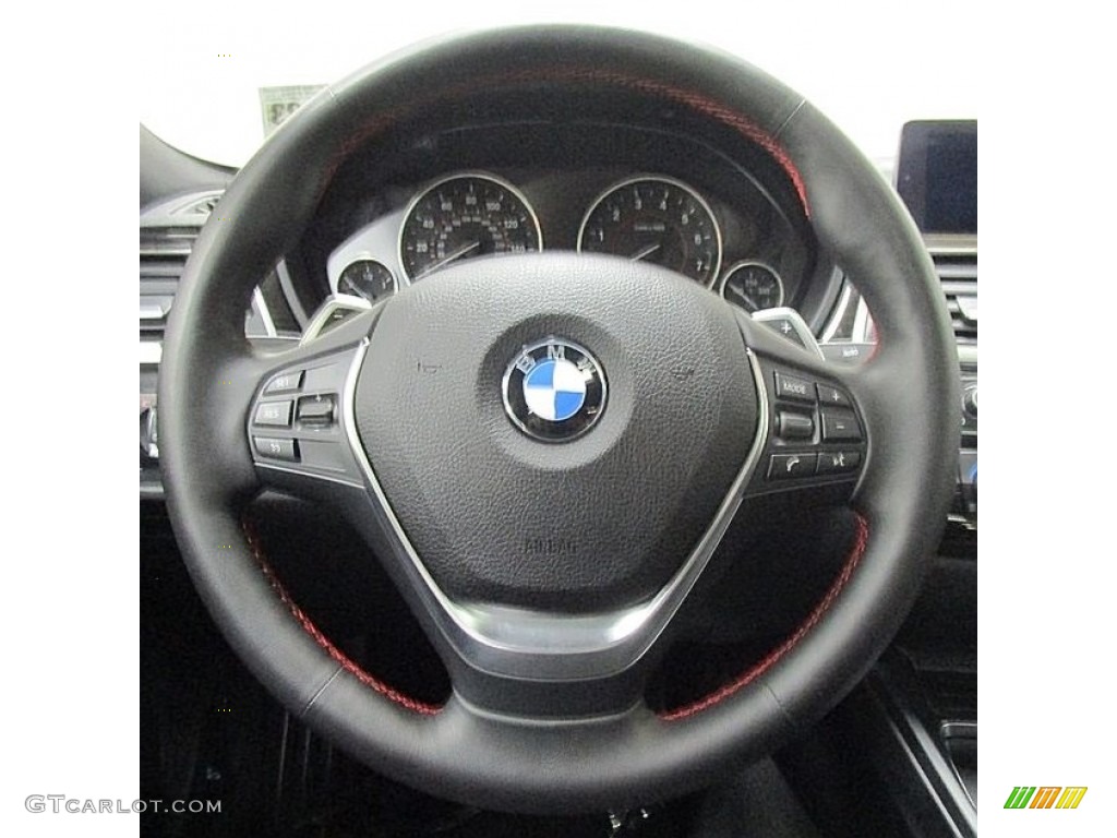 2018 3 Series 330i xDrive Sedan - Sunset Orange Metallic / Black photo #23