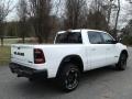 2019 Bright White Ram 1500 Rebel Crew Cab 4x4  photo #6