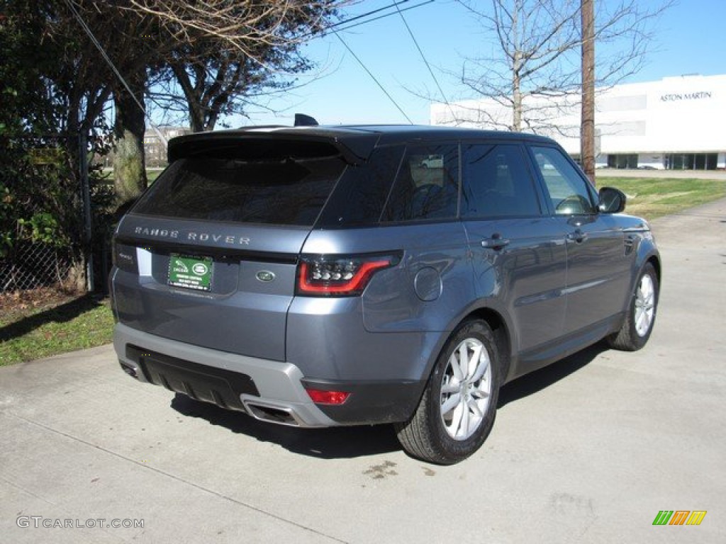 2019 Range Rover Sport SE - Byron Blue Metallic / Espresso/Almond photo #8