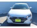 2019 Quartz White Pearl Hyundai Elantra SE  photo #3