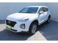 2019 Quartz White Hyundai Santa Fe SEL  photo #4