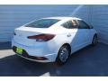 2019 Quartz White Pearl Hyundai Elantra SE  photo #8