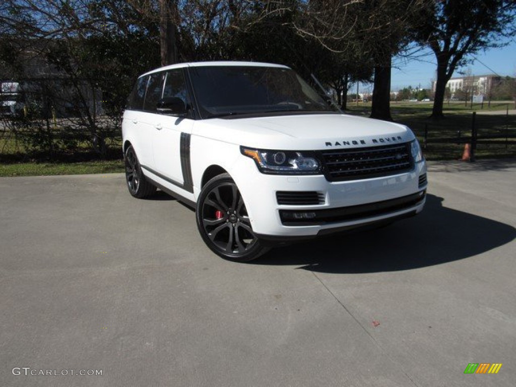 2017 Range Rover SVAutobiography Dynamic - Fuji White / Ebony/Ebony photo #1