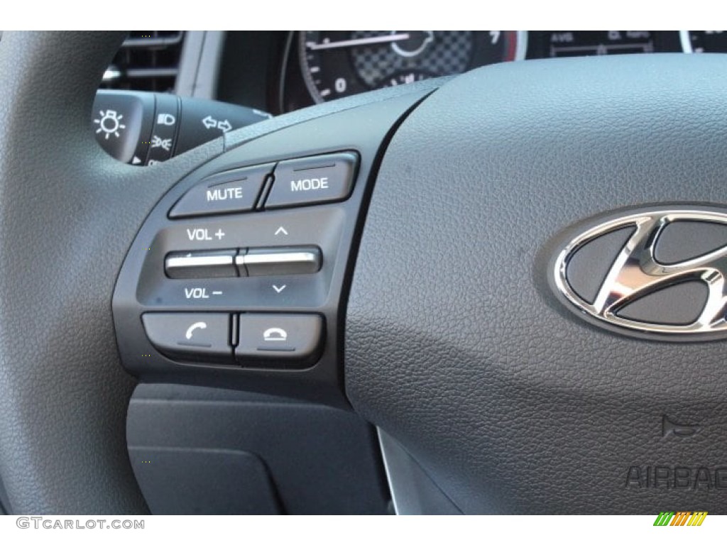 2019 Elantra SE - Quartz White Pearl / Black photo #14