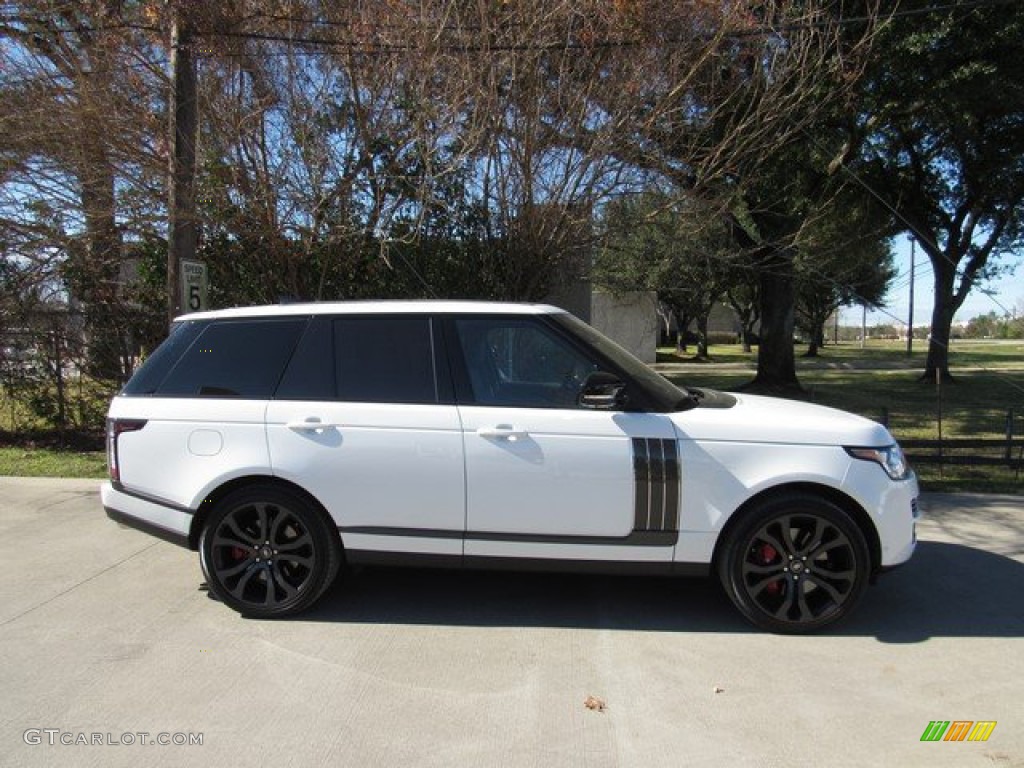 Fuji White 2017 Land Rover Range Rover SVAutobiography Dynamic Exterior Photo #131421029
