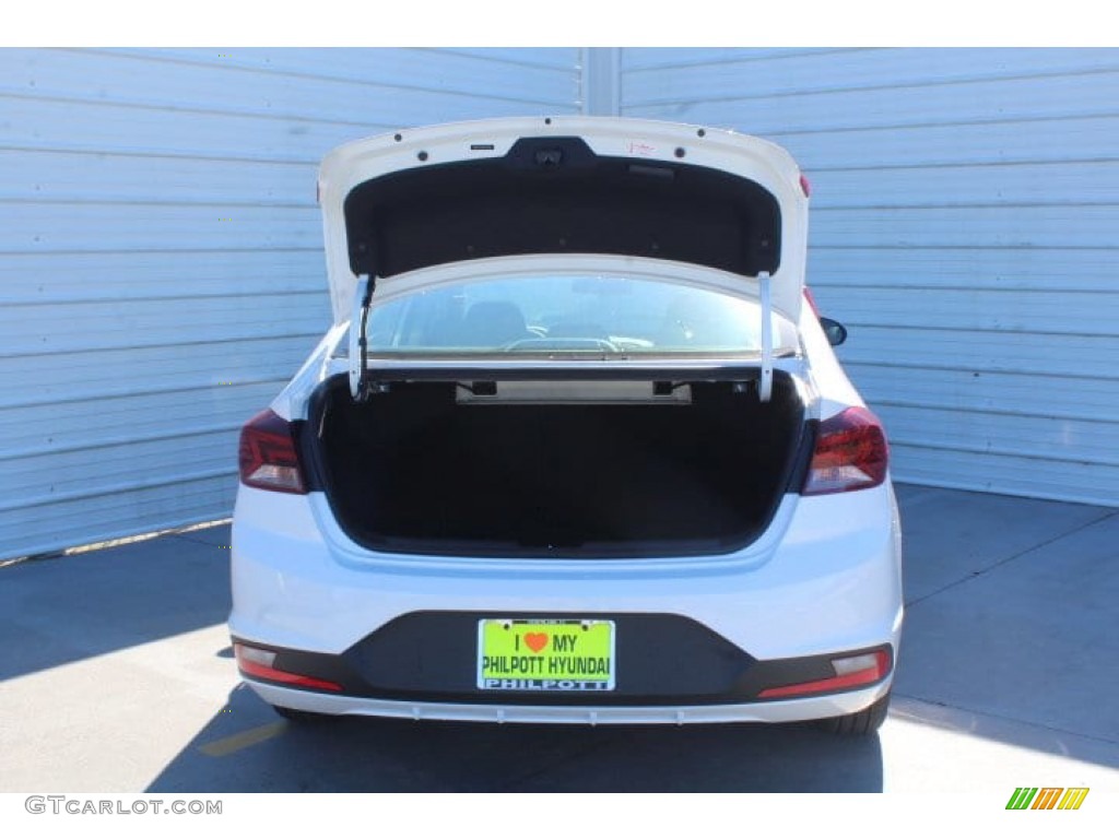 2019 Elantra SE - Quartz White Pearl / Black photo #20