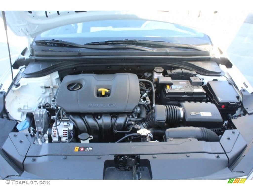 2019 Elantra SE - Quartz White Pearl / Black photo #21