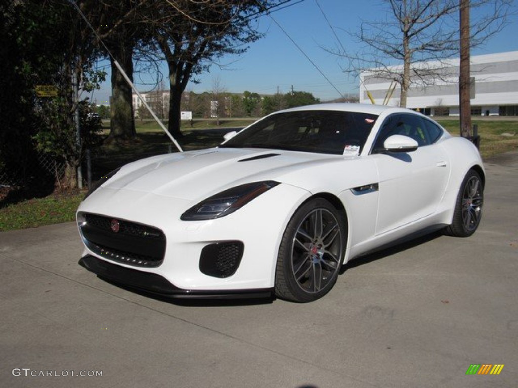 2019 F-Type R-Dynamic Coupe - Fuji White / Ebony photo #10