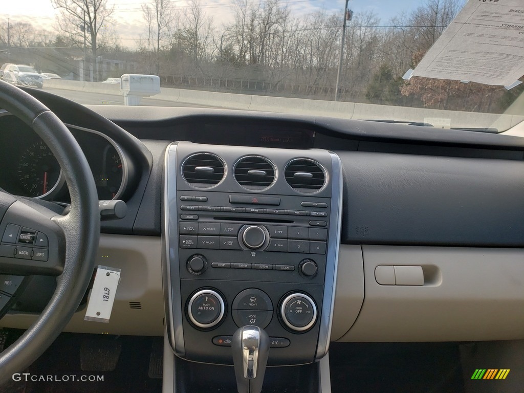 2010 CX-7 i SV - Crystal White Pearl Mica / Black photo #13