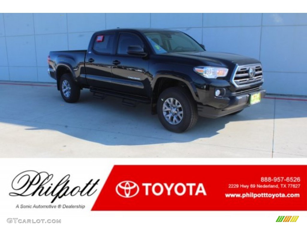 Midnight Black Metallic Toyota Tacoma