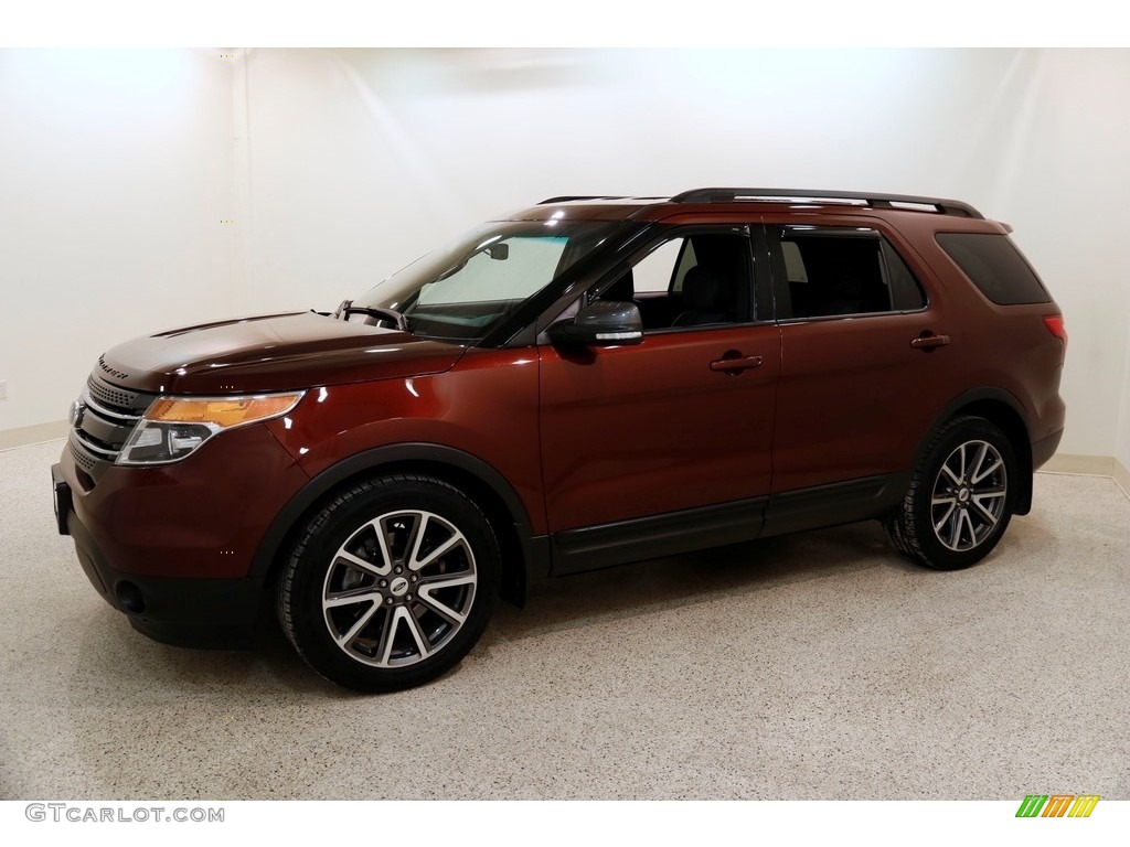 2015 Explorer XLT - Bronze Fire / Charcoal Black photo #3