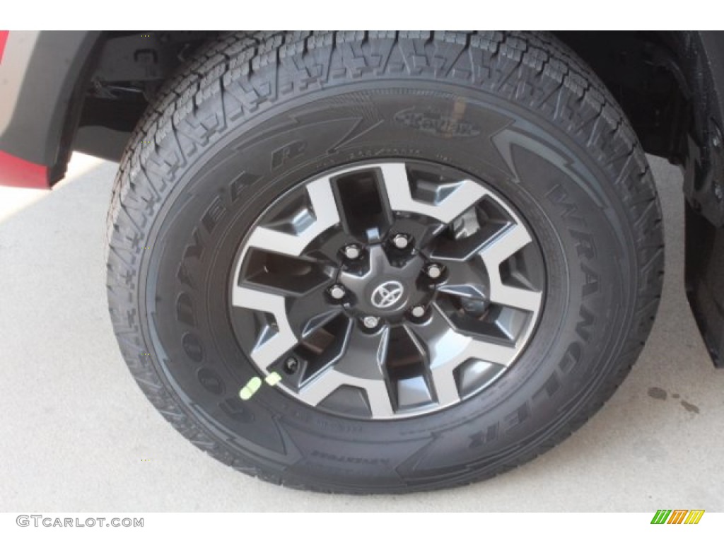 2019 Tacoma TRD Off-Road Double Cab 4x4 - Barcelona Red Metallic / Cement Gray photo #5