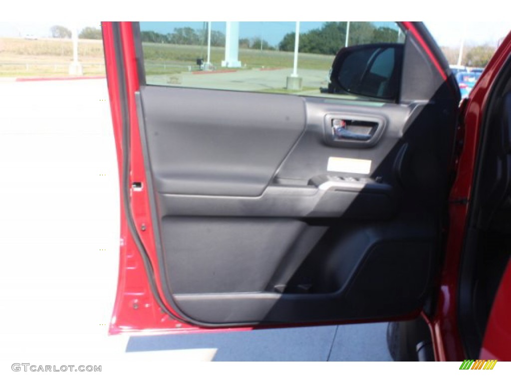 2019 Tacoma TRD Off-Road Double Cab 4x4 - Barcelona Red Metallic / Cement Gray photo #9