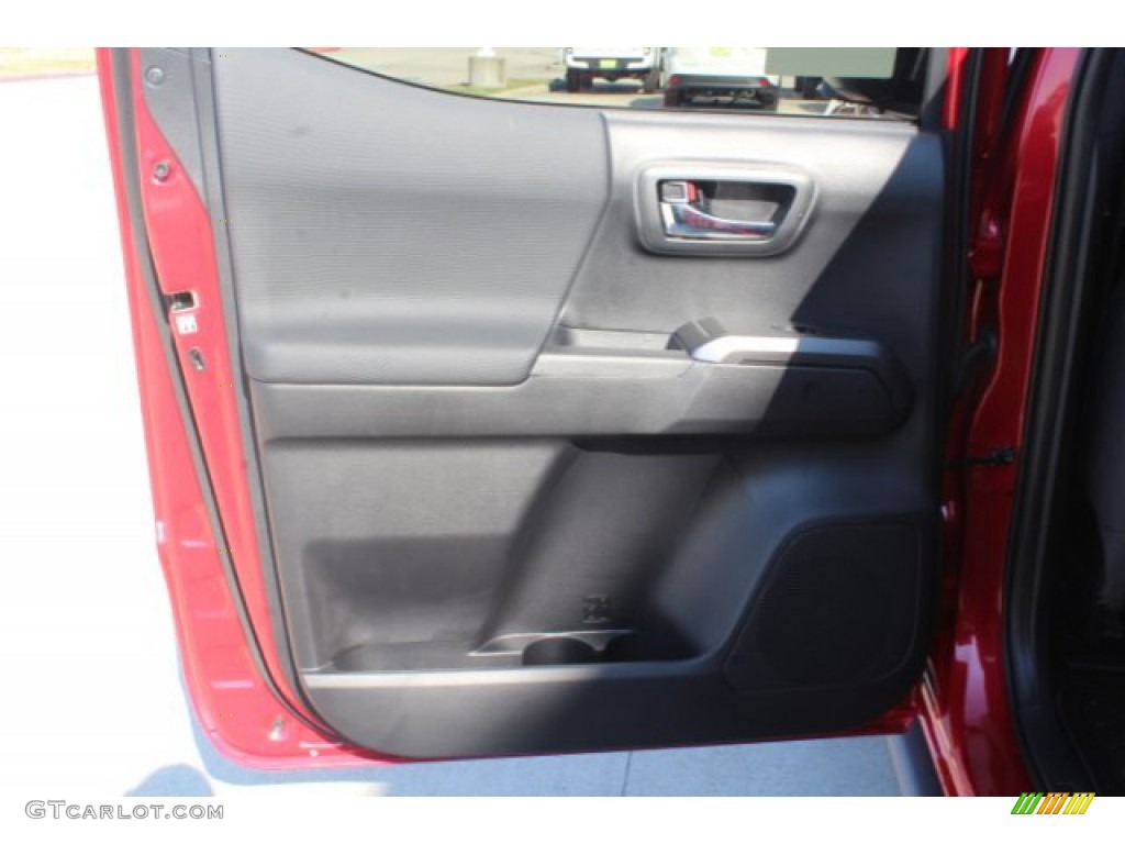 2019 Tacoma TRD Off-Road Double Cab 4x4 - Barcelona Red Metallic / Cement Gray photo #17