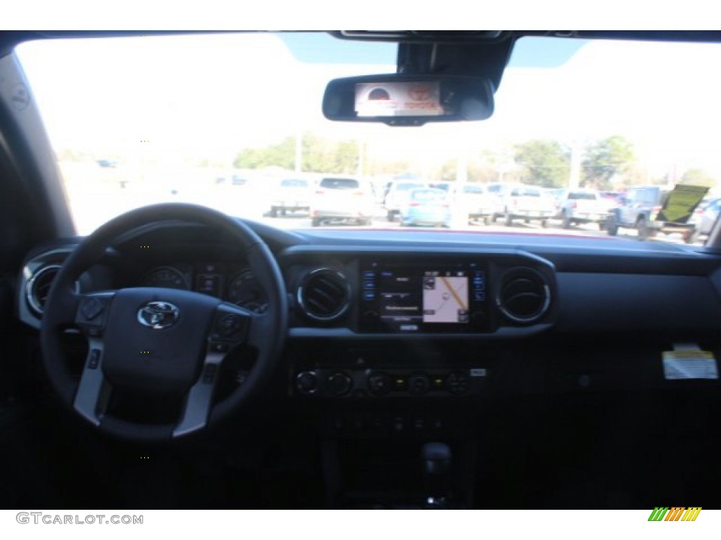 2019 Tacoma TRD Off-Road Double Cab 4x4 - Barcelona Red Metallic / Cement Gray photo #19