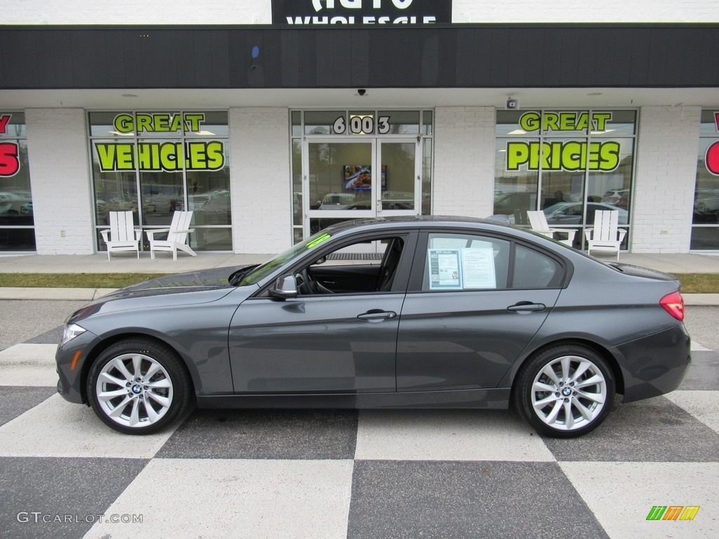 2018 3 Series 320i xDrive Sedan - Mineral Grey Metallic / Black photo #1