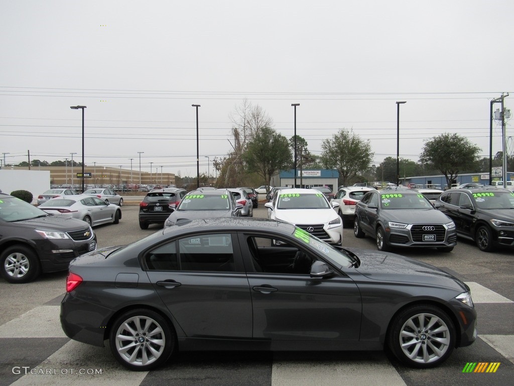 2018 3 Series 320i xDrive Sedan - Mineral Grey Metallic / Black photo #3
