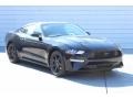 2019 Shadow Black Ford Mustang EcoBoost Fastback  photo #2