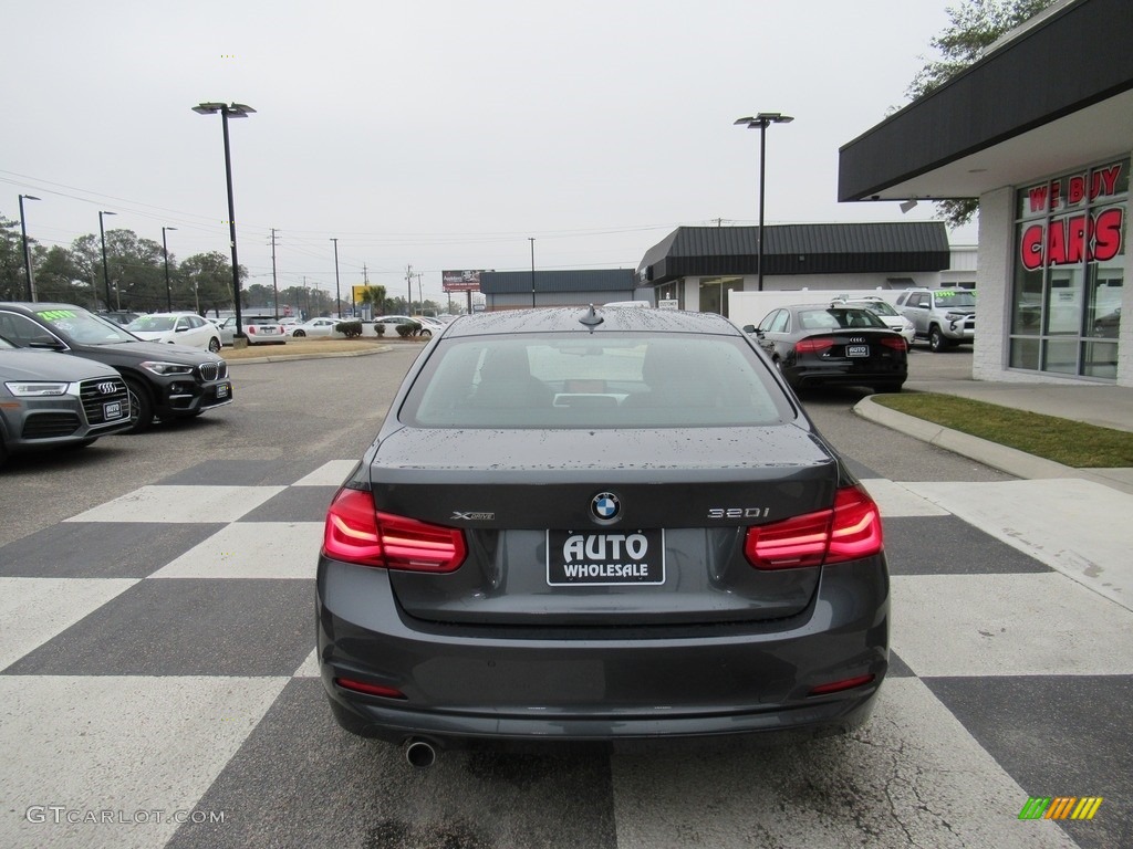 2018 3 Series 320i xDrive Sedan - Mineral Grey Metallic / Black photo #4