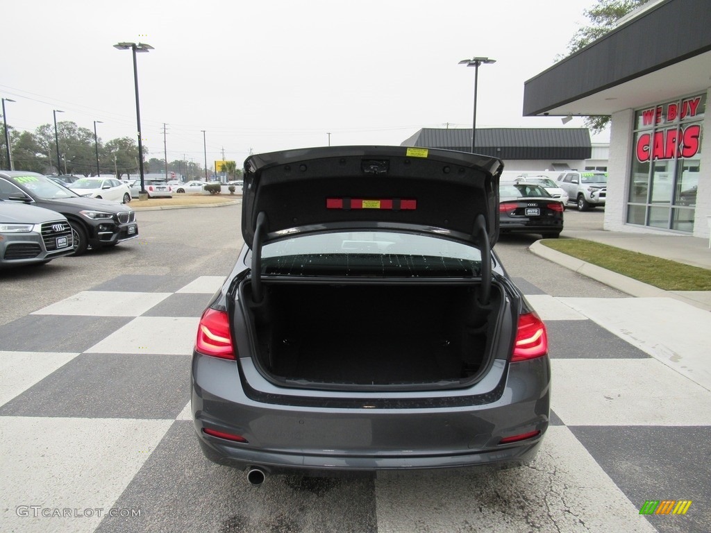 2018 3 Series 320i xDrive Sedan - Mineral Grey Metallic / Black photo #5