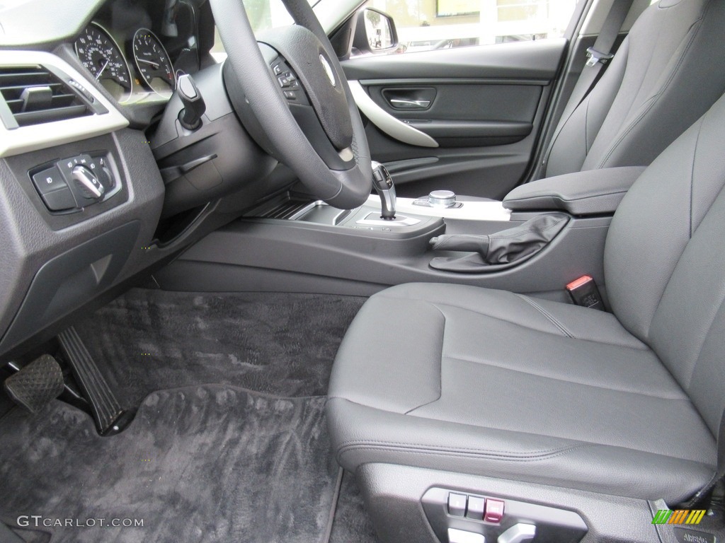2018 3 Series 320i xDrive Sedan - Mineral Grey Metallic / Black photo #10